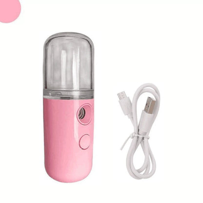 30ML Mini Facial Steamer Personal Nano Sprayer USB Nebulizer Humidifier Moisturizing Hydrating Women Beauty Skin Care Tool