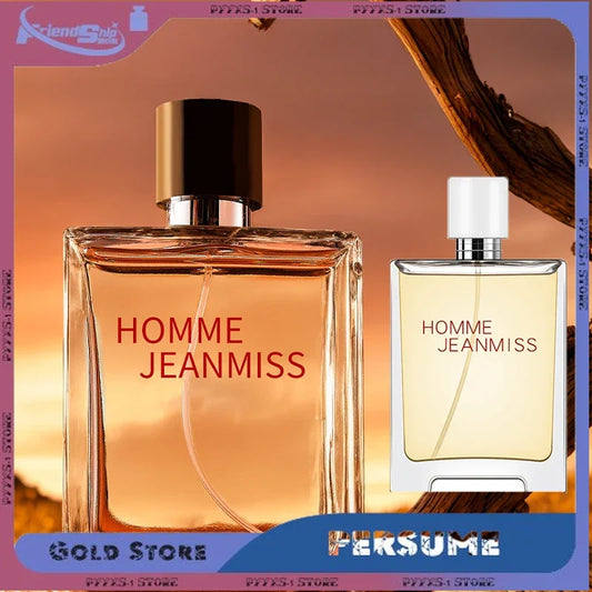 50ml Cologne Perfume Men Fresh Energetic Spicy Fougere Earthy Woody Tones Perfume Long Lasting Parfum Cologne Dating Deodorants