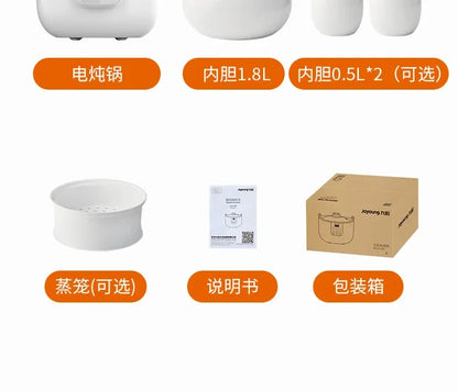 Joyoung electric stew pot electric stew pot Electric casserole porridge porridge Ceramic Cooking Appliances Kitchen Appliance