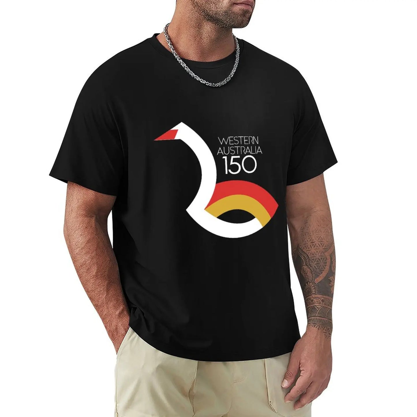 Western Australia's 150th Celebration T-Shirt vintage t shirts summer top funny t shirts for men